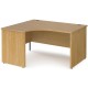 Maestro Panel End Ergonomic Corner Desk